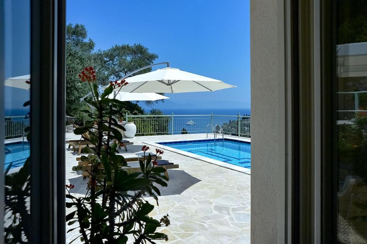 Loggos View House Villa Mastoratika ภายนอก รูปภาพ