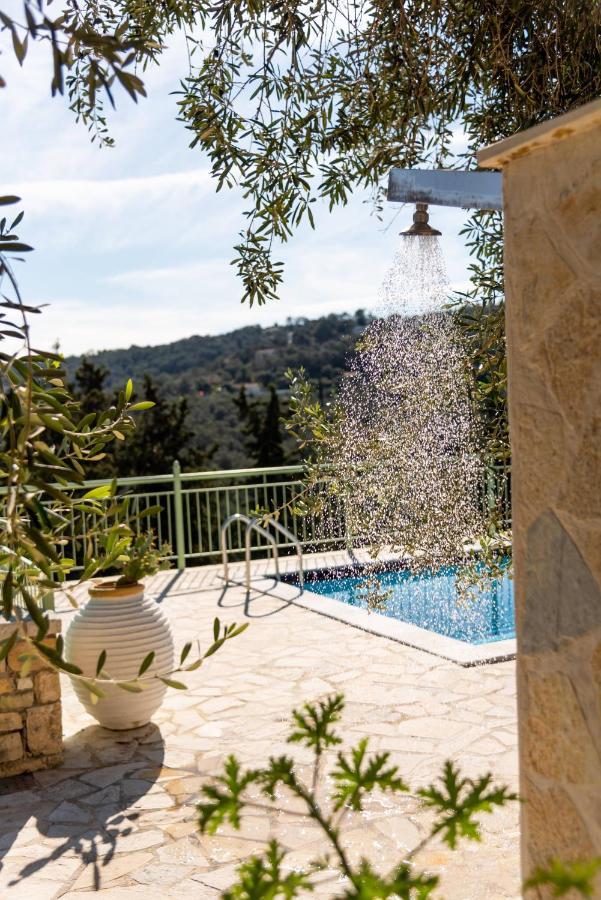 Loggos View House Villa Mastoratika ภายนอก รูปภาพ